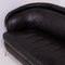 Vintage Italian Black Leather Sofa, 1960s, Image 8