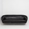 Vintage Italian Black Leather Sofa, 1960s 2