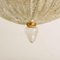 Große Deckenlampe aus Muranoglas von Barovier & Toso, Italien, 1969 2