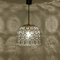 Circle Iron and Bubble Glass Chandelier from Limburg, Image 6