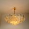 Large Glass Chandelier by J. T. Kalmar, 1960s 10