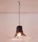 Lampe à Suspension Modèle LS185 Violette par Carlo Nason pour Mazzega 6