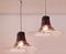 Lampe à Suspension Modèle LS185 Violette par Carlo Nason pour Mazzega 3