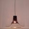 Lampe à Suspension Modèle LS185 Violette par Carlo Nason pour Mazzega 9