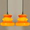 Orange Pendant Light by Peill & Putzler, 1970s 2