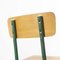 French Vintage Aqua Model 511 Stacking Chairs from Mullca, 1950s, Set of 6 11
