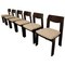 Vintage Brutalist Dining Chairs, 1960s, Set of 6 1