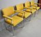 Metal and Chrome Armchairs, 1970s, Set of 4, Image 2
