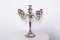 Mid-Century Silver Plated Candleholder, 1940s 2