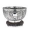 19th Century Solid Silver Fruit Bowl by Wang Hing, 1880s, Image 1