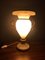 Tischlampe aus Alabaster und Messing 16