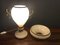 Lampada da tavolo in alabastro e ottone, Immagine 6