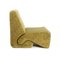 Gold Velvet Lounge Chair by Ivan Matusik, 1970s, Image 1