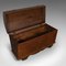 Large Antique English Oak Chest, 1800s, Image 8