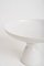 Large White Ceramic Bowl on Stand, 1950s 6