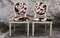 Chaises de Salon Style Baroque en Bois, 1980s, Set de 6 1