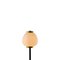 Lacquered Metal, Frosted Glass & Brass Floor Lamp with Marble Base from Stilnovo, 1950s 4