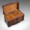 Antique English Oak Tea Box 8