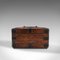 Antique English Oak Tea Box 6