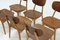 Model SB13 Dining Chairs by Cees Braakman for Pastoe, 1950s, Set of 6, Image 3