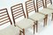 Teak Ladder Back Dining Chairs from Burchardt Nielsen, 1960s, Set of 5 6