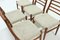 Teak Ladder Back Dining Chairs from Burchardt Nielsen, 1960s, Set of 5 2