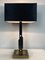 Lampe de Bureau Vintage en Or et Laiton Noir, 1970s 11