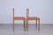 Esszimmerstühle aus Holz, 1980er, 2er Set 6