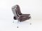 Brown Leather Kangaroo Chair by Hans Eichenberger for de Sede, 1970s 6
