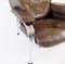 Brown Leather Kangaroo Chair by Hans Eichenberger for de Sede, 1970s 8
