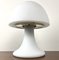 White Glass Mushroom Model 6329 Table Lamp from Glashutte, 1970s 7