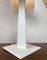 Italian White Glass Table Lamp, 1980s, Image 5