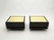 Black Lacquered and Brass Coffee Tables by Jean Claude Mahey, 1970s, Set of 2 12