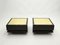 Black Lacquered and Brass Coffee Tables by Jean Claude Mahey, 1970s, Set of 2, Image 12