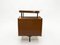 Metal Brass Black and Mahogany Desk by Georges Frydman for EFA, 1960s 11