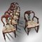 Vintage English Regency Style Mahogany Dining Chairs, 1980s, Set of 6 8