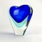 Cuore Sommerso Vase in Murano Glass by Valter Rossi for Vrm, Image 2