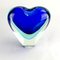 Cuore Sommerso Vase in Murano Glass by Valter Rossi for Vrm 5