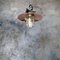 Japanese Industrial Cast Iron & Copper Ceiling Lamp, 1970s 7
