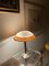 Lámpara de mesa francesa con base plateada, años 30, Imagen 10