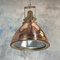 German Industrial Copper & Brass Ceiling Lamp, 1970s, Image 2