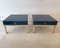 French Lacquered & Brass Side Tables by Guy Lefèvre, 1970s, Set of 2, Image 1