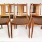 Danish Teak Dining Chairs, 1960s, Set of 6 4