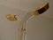 Vintage Acrylic Glass & Brass Floor Lamp, Image 11