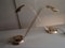 Lámparas de mesa de cromo y latón, años 90. Juego de 2, Imagen 19