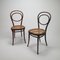 Antique Rosewood No. 10 Side Chairs by Michael Thonet for Gebrüder Thonet Vienna GmbH, 1890s, Set of 2 2