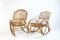 Mid-Century Bamboo Rocking Chair in the Style of Franco Albini, Italy, Image 3