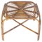 Mid-Century Bamboo Table in the Style of Franco Albini, Italy 1