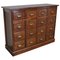 Vintage French Oak Apothecary Cabinet, 1930s, Image 1