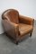 Fauteuil Vintage Cognac en Cuir, Pays-Bas 2